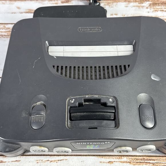Nintendo 64 N64 Console W Power Supply Only Parts - Picture 3 of 7